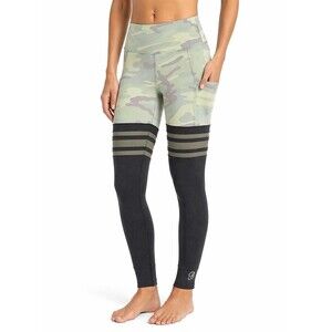 Bombshell Sportswear Leggings S Sculpting Camo Gray Peach Butt Luxe Athleisure